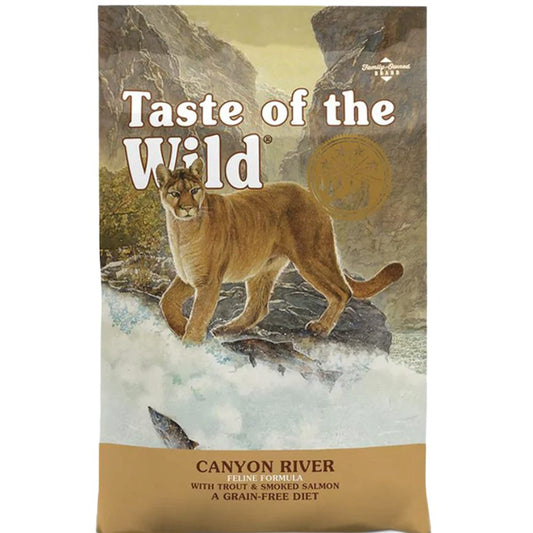 Taste Of The Wild Canyon River Feline Cat Dry Food (Trout and Smoked Salmon)