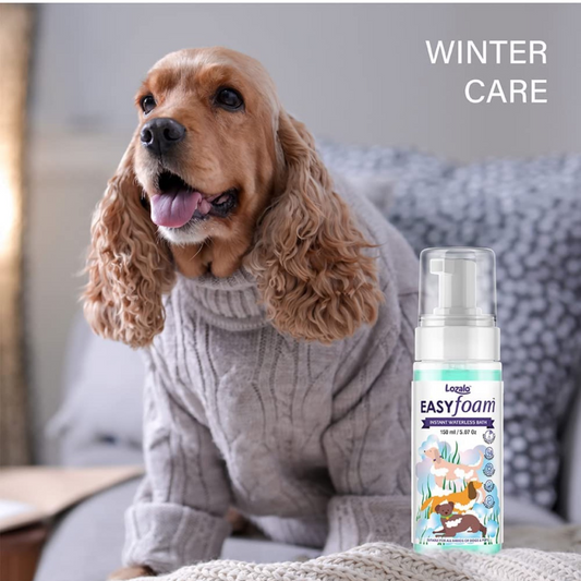 Lozalo Easy Foam Waterless Bath for Dogs Adult & Puppies All Breeds 150ml.