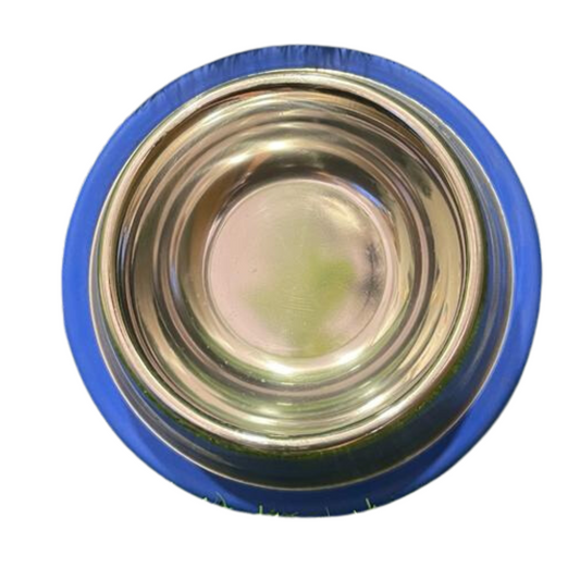 Bonded Non-Skid Dog Food Bowl With Silicon Rubber