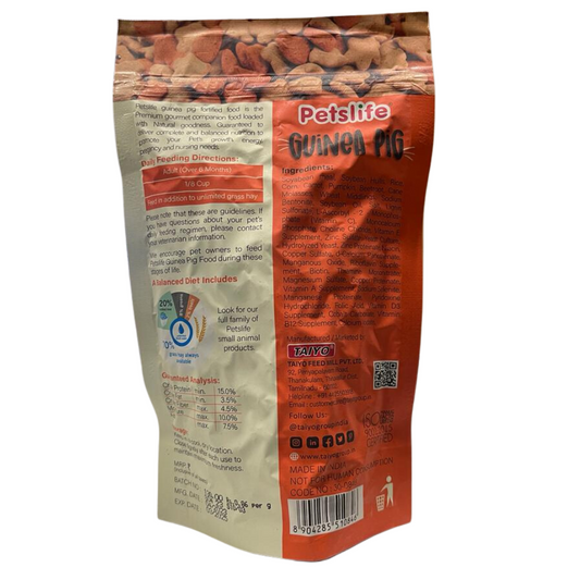 Petslife Guinea Pig Food 150g.