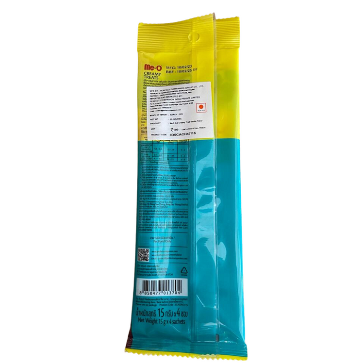 Me-O Creamy Cat Treats Tuna Bonito