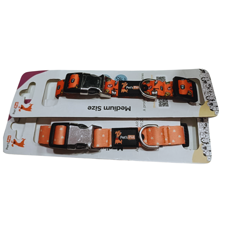 Pet's Pot New Digital Series Pet Collar Medium