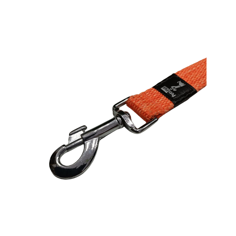 Pet's Pot Melange Regular Dog Leash Large Papaya
