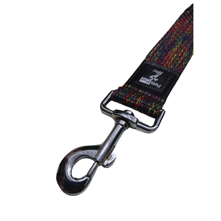 Pet's Pot Melange Regular Dog Leash Extra Large Multi Colored