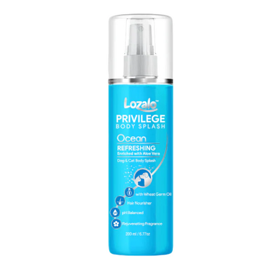 Lozalo Privilege Body Splash Refreshing Ocean for Dogs & Cats 200ml.