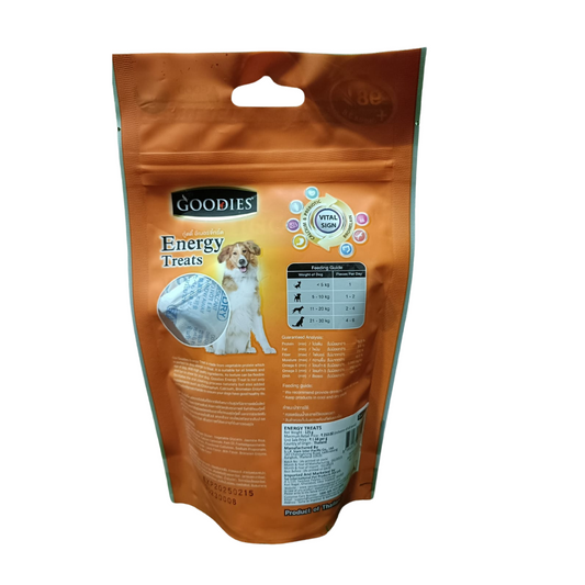 Goodies Assorted Cut Bone' Energy Dog Chew Treat 125gm x 2 Nos