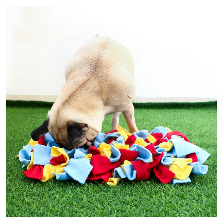 Dog Snuffle Puzzle Mat Toy + Feeding Mat 2in1 - Lego