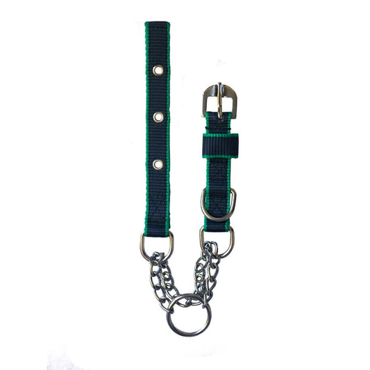 Poochles Nylon Chained Dog Collar