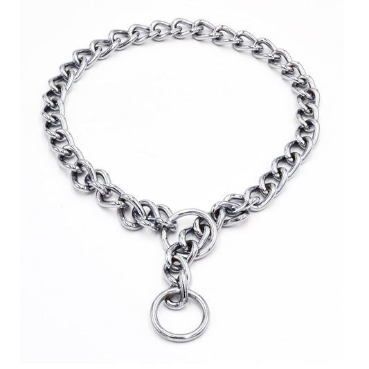 "Stylish in Steel" No Pull Dog Chain