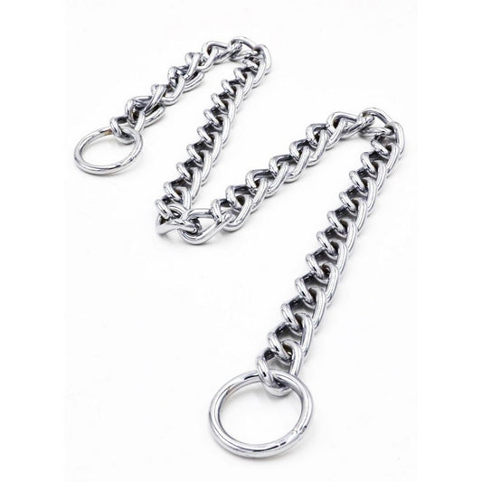 "Stylish in Steel" No Pull Dog Chain