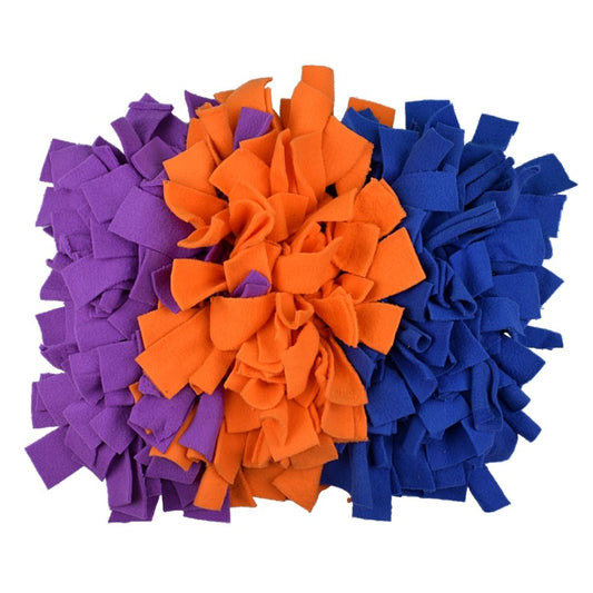 Dog Snuffle Puzzle Mat Toy + Feeding Mat 2in1