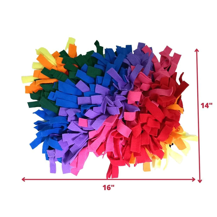 Dog Snuffle Puzzle Mat Toy + Feeding Mat 2in1