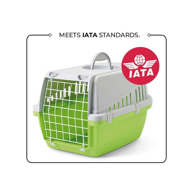 Savic Trotter 1 Pet Carrier-Lemon Green