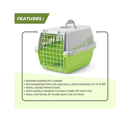 Savic Trotter 1 Pet Carrier-Lemon Green