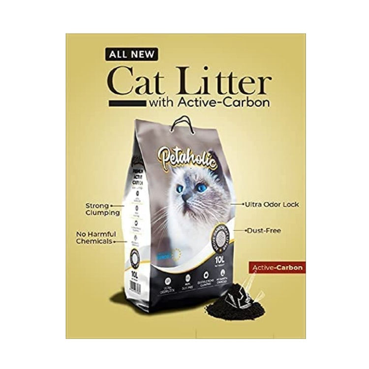 Poochles Petaholic Cat Litter - 10 L