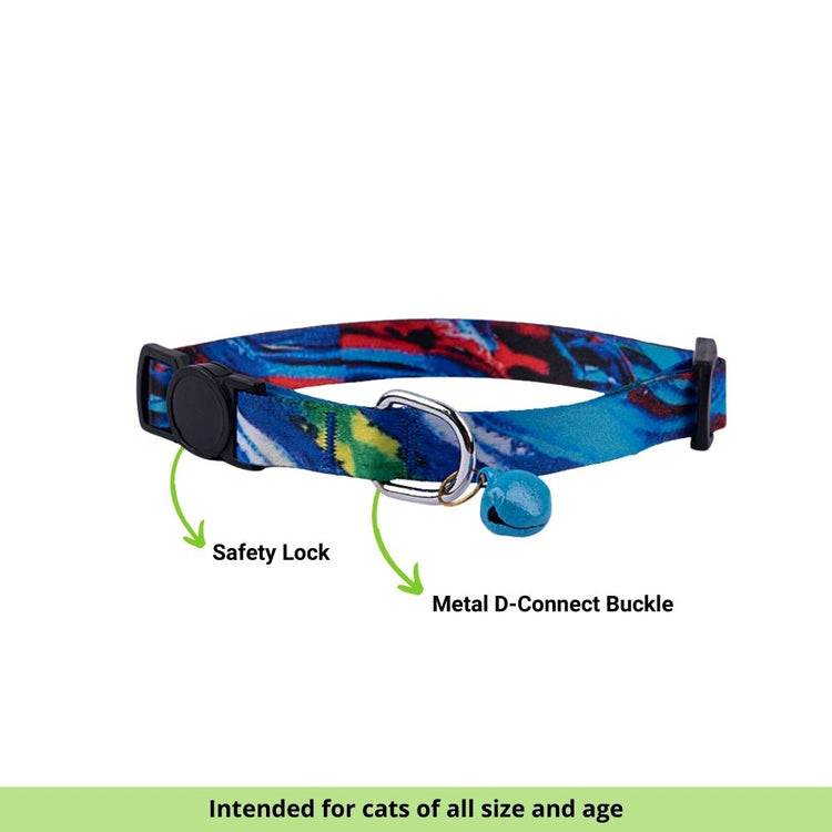 "Maldives Waves" Cat Collar