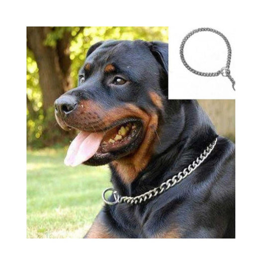 Kennel Mild Steel Dog Choke Chain For All Dogs - 4mm