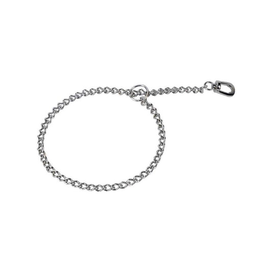Kennel Mild Steel Revolving Dog Choke Chain For All Dogs - 3mm