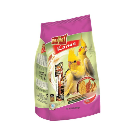 Vitapol Food For Cockatiel 500gms x 2No's