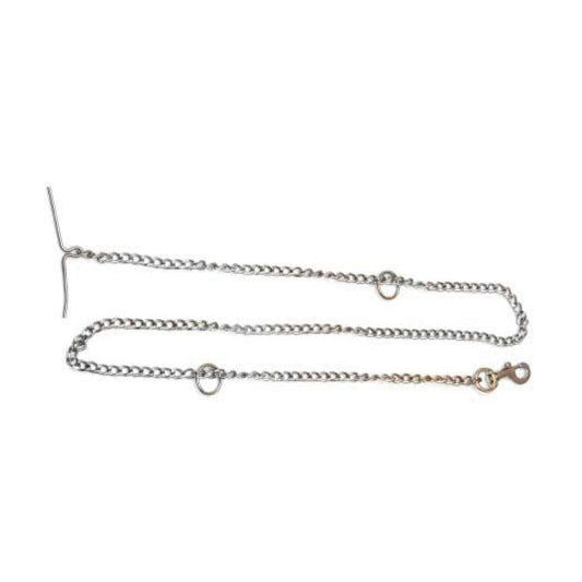 Knotted Long Chain Dog Leash