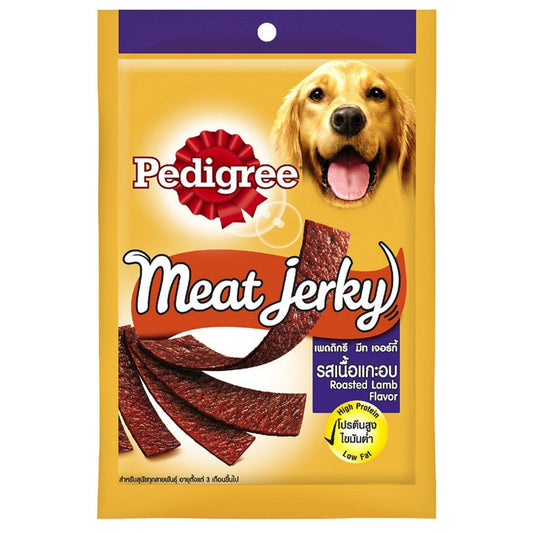Pedigree Care and Treats Adult Meat Jerky Lamb 80gm x 3no's