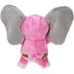 goDog® Silent Squeak Flips Pig/Elephant Squeaky Dog Plush Toy