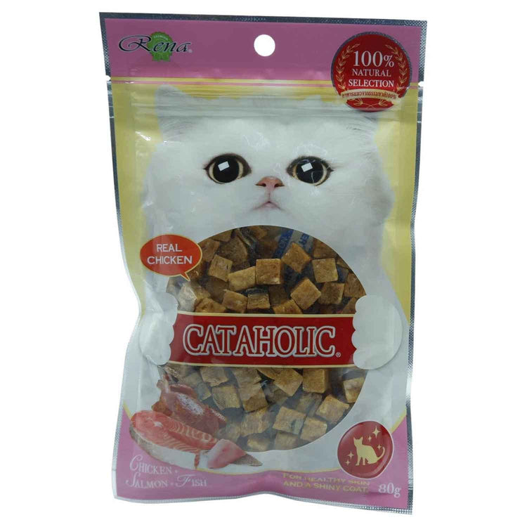 Neko Cat Chicken & Salmon Cubes, 80 gm_2nos