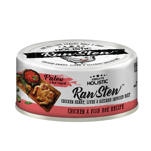 ABSOLUTE HOLISTIC RAWSTEW - CHICKEN & FISH ROE 2 Nos