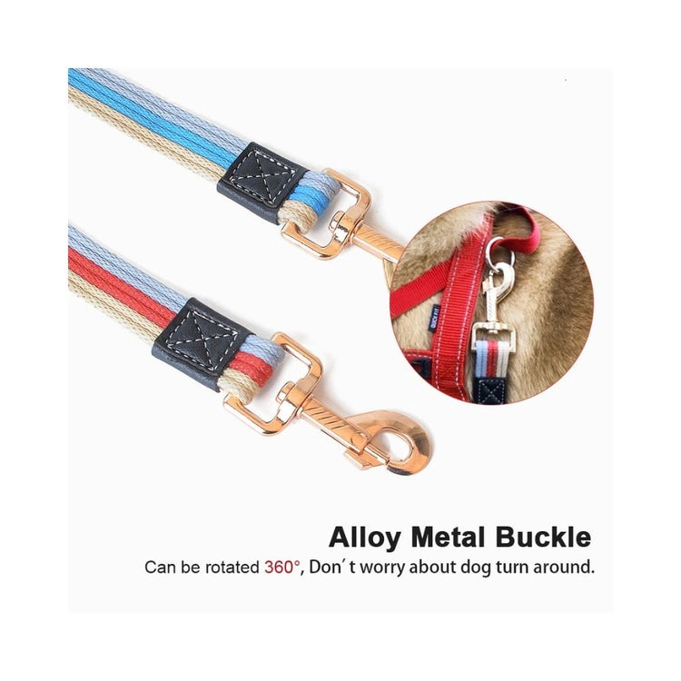 Poochles Eco Friendly  Canvas Leash For Dogs 25mm