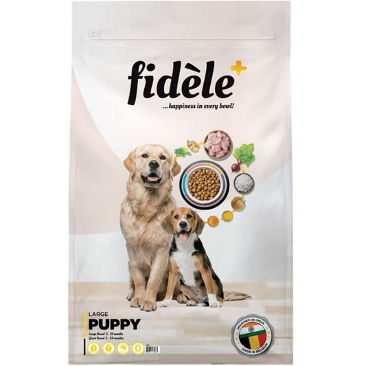 Fidele Large Breed Puppy Dog Food Tailored for Growing Pups