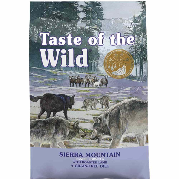 Taste of the Wild Sierra Mountain Canine Dry Dog Food (Roasted Lamb)