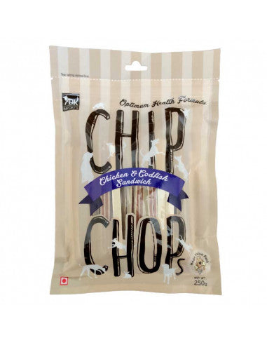 Chip Chops Chicken & Codfish Sandwich, 250 g