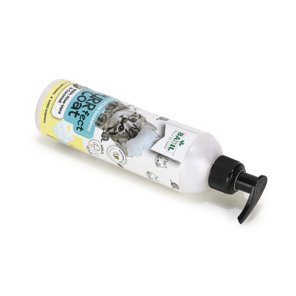 Basil - Purrfect Coat Cat Shampoo 300ml