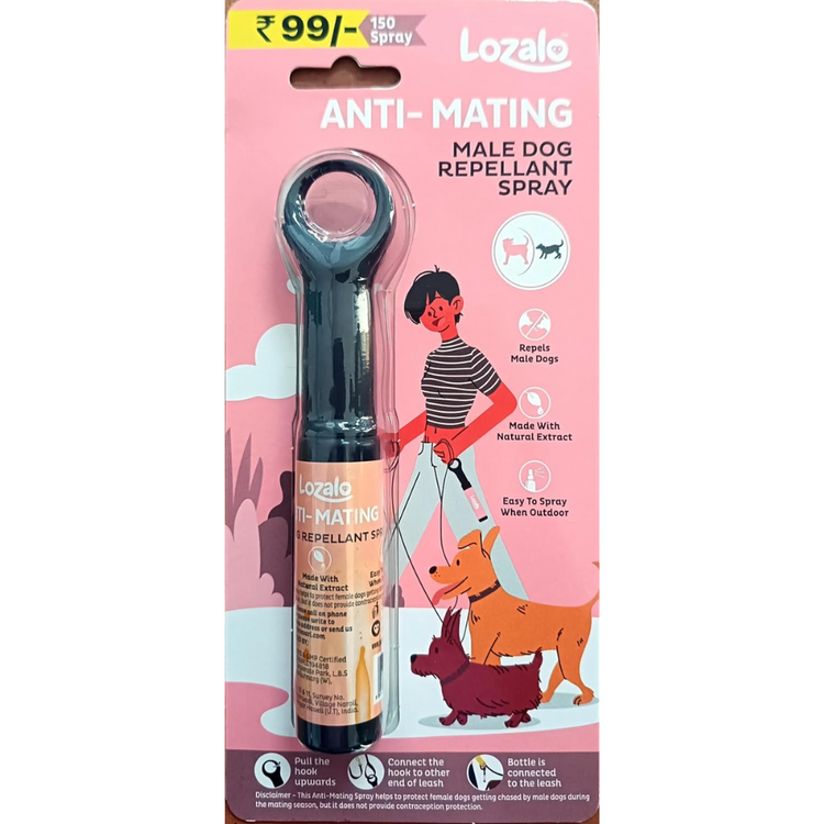 Lozalo Anti-Mating (Male Dog Repellant Spray)22ml