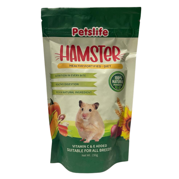 PETSLIFE Hamster Food 200g. 2nos.