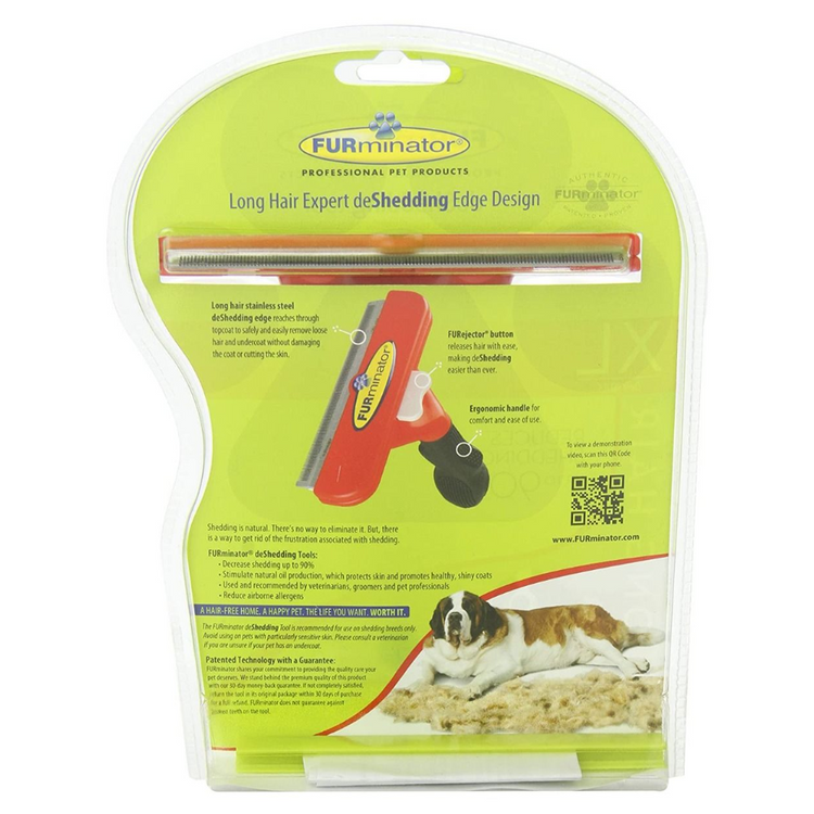 Furminator Stainless Steel Dog Hair Deshedding Tool