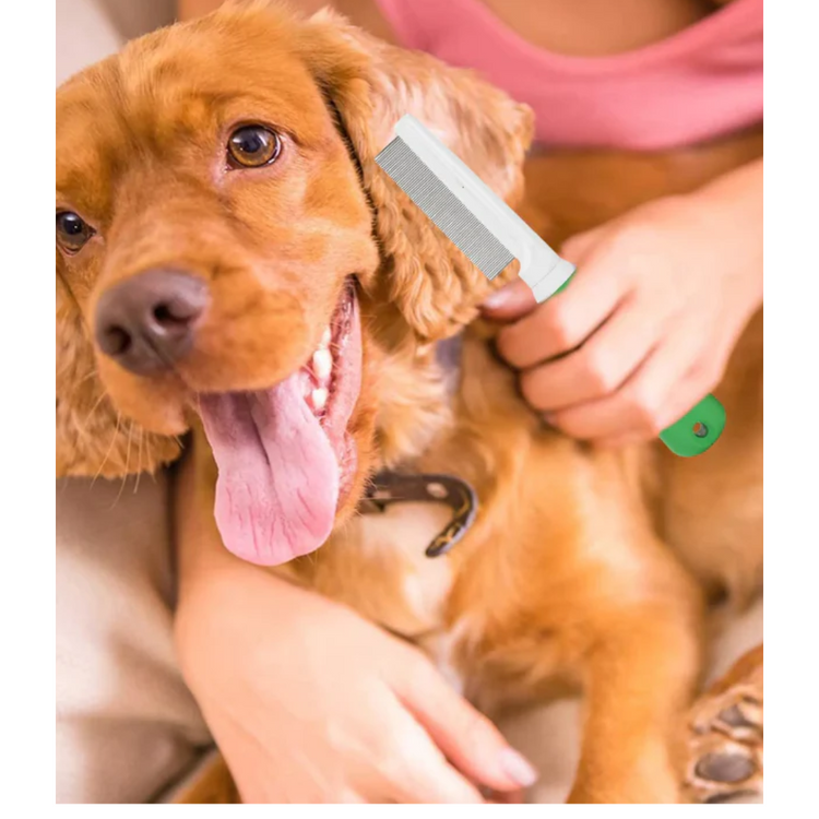 Basil Designed Dog Flea Comb