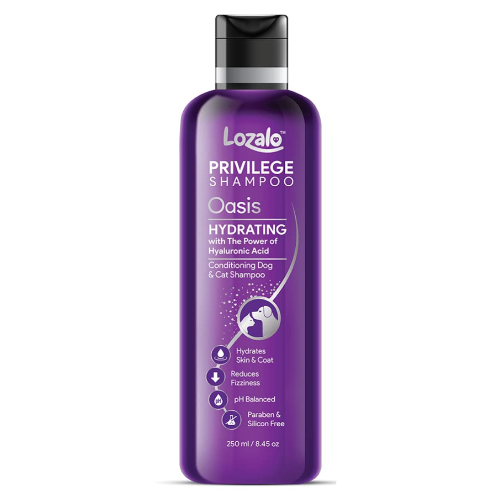 Lozalo Privilege Hydrating Conditioning Shampoo(Oasis)for Dogs & Cats 250ml.