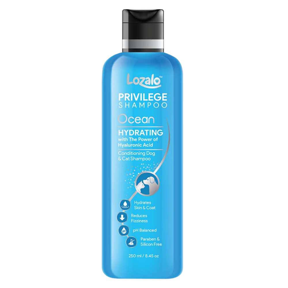 Lozalo Privilege Hydrating Conditioning Shampoo(Ocean)for Dogs & Cats 250ml.