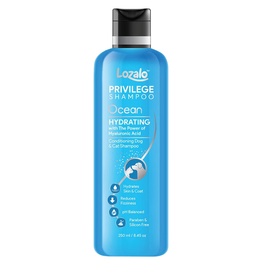 Lozalo Privilege Hydrating Conditioning Shampoo(Ocean)for Dogs & Cats 250ml.