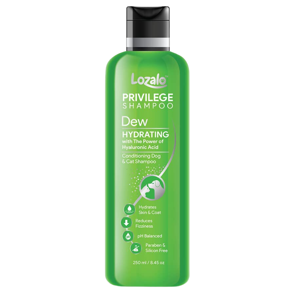 Lozalo Privilege Hydrating Conditioning Shampoo(Dew)for Dogs & Cats 250ml.