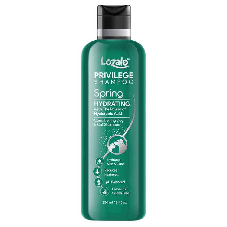 Lozalo Privilege Hydrating Conditioning Shampoo(Spring)for Dogs & Cats 250ml.