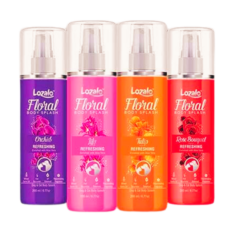 Lozalo Floral Body Splash Orchid For Dogs & Cats