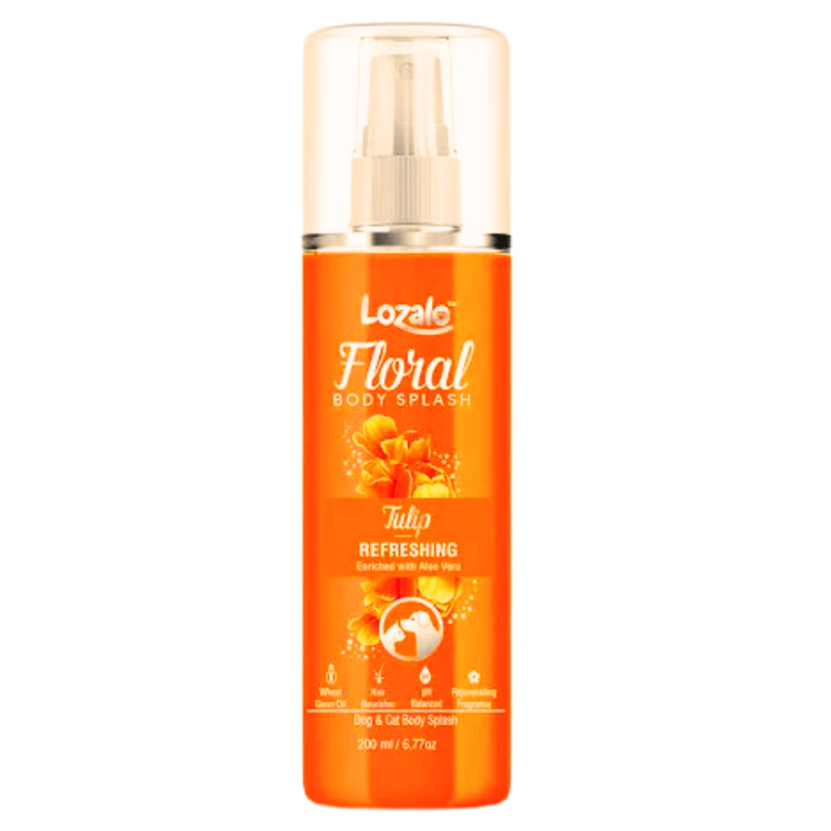 Lozalo Floral Body Splash Tulip For Dogs & Cats