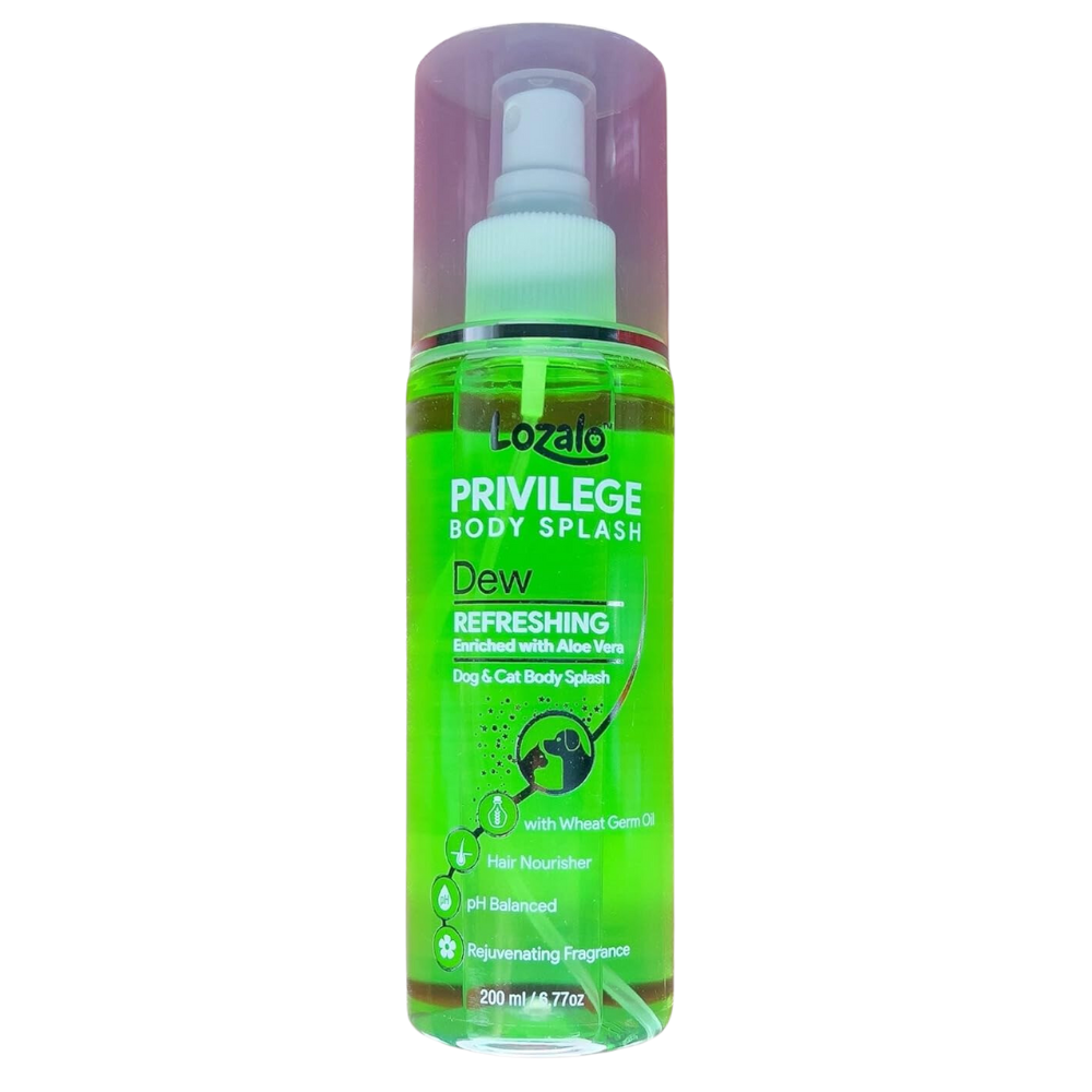 Lozalo Privilege Body Splash Refreshing Dew for Dogs & Cats 200ml.