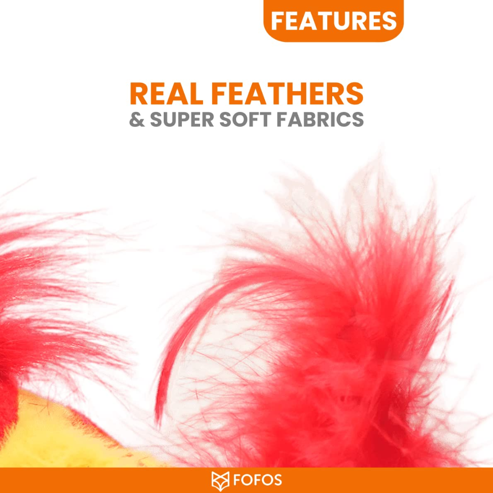 Fofos Parrot Cat Toys Organic Catnip for Cats