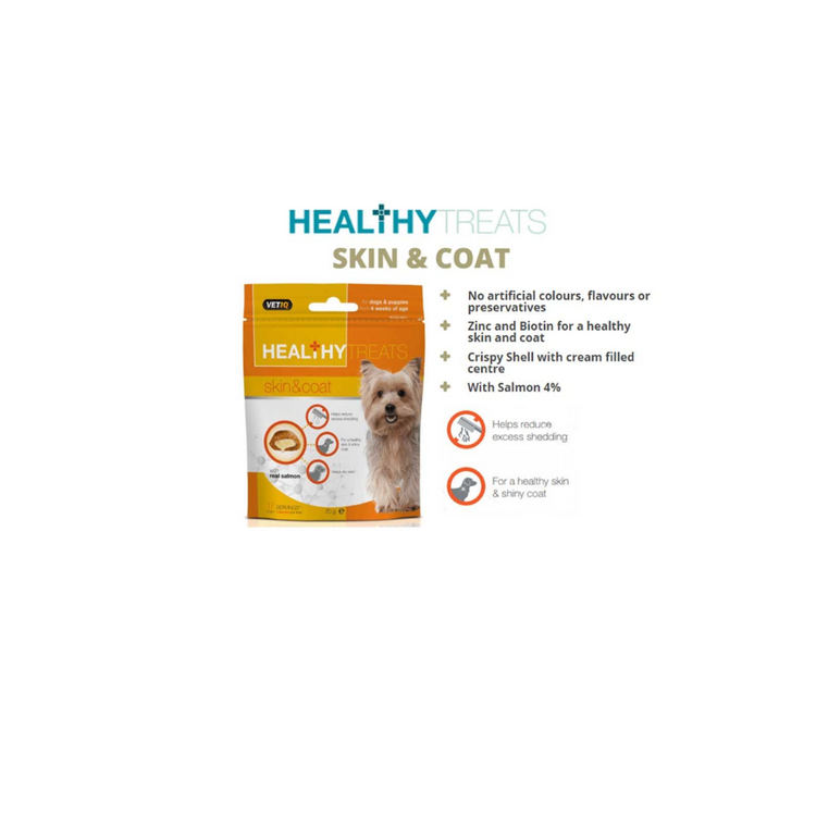 Healthy Treats Skin & Coat For Dogs & Puppies, 70g