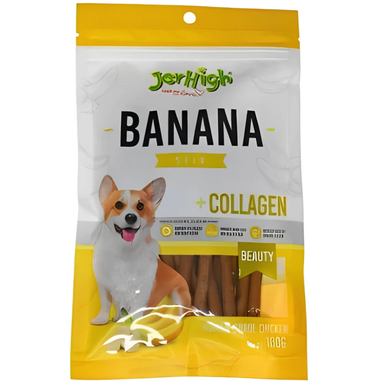 JerHigh Banana Flavored Dog Stick Treat 100 Gm