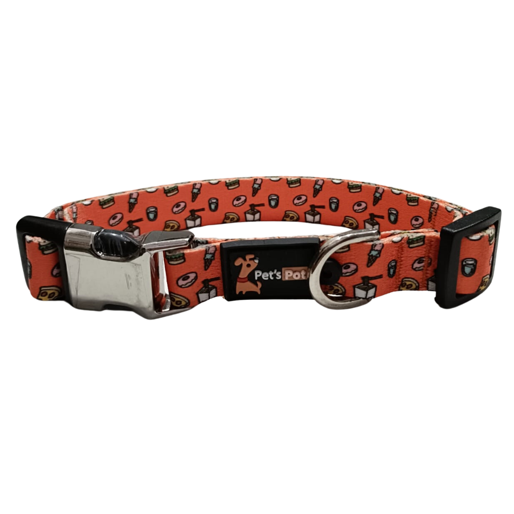 Pet's Pot New Digital Series Pet Collar Medium
