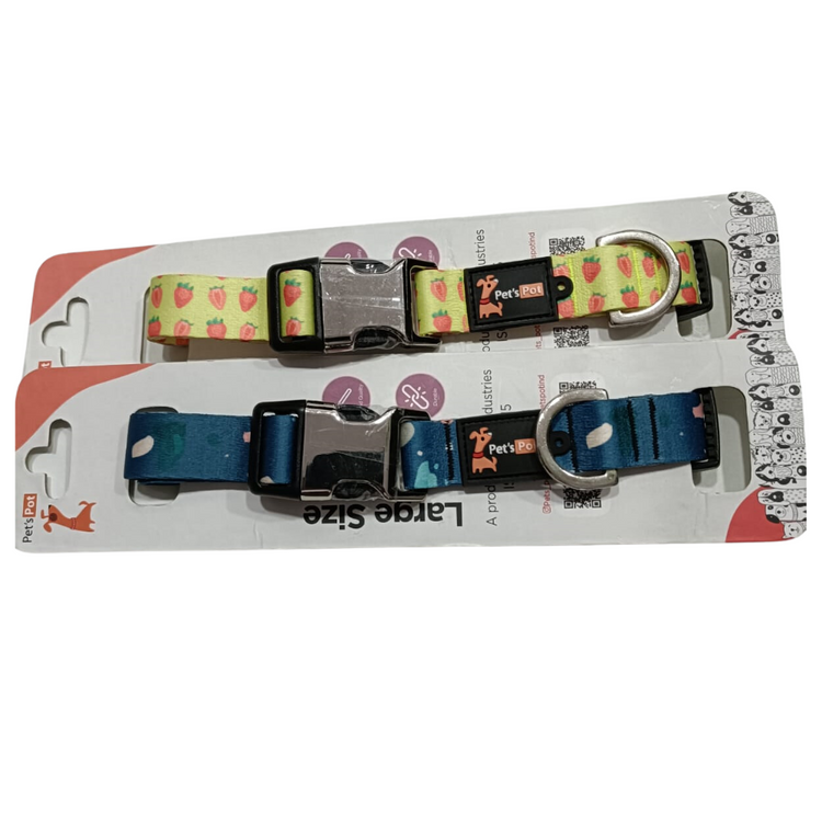 Pet's Pot New Digital Series Pet Collar Large